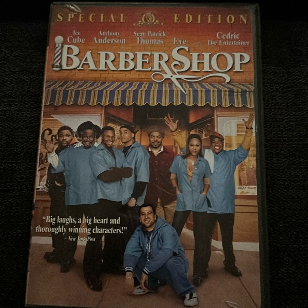 Barber Shop DVD